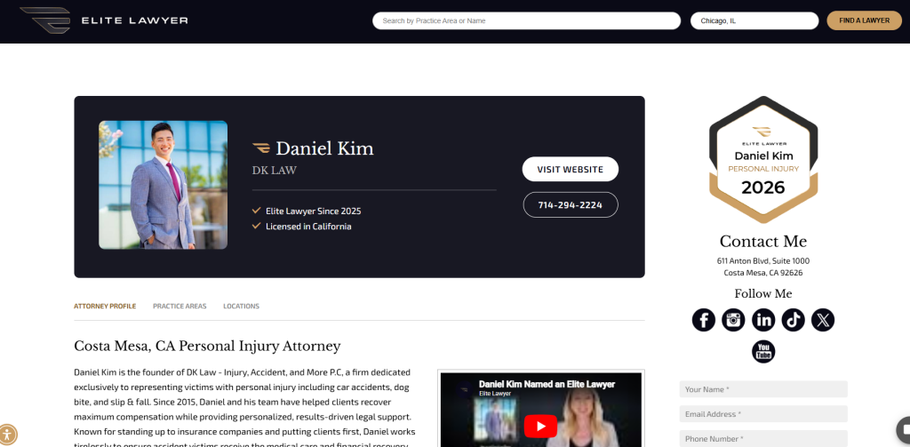 Legal Profiles to Research Personal Injury Attorneys