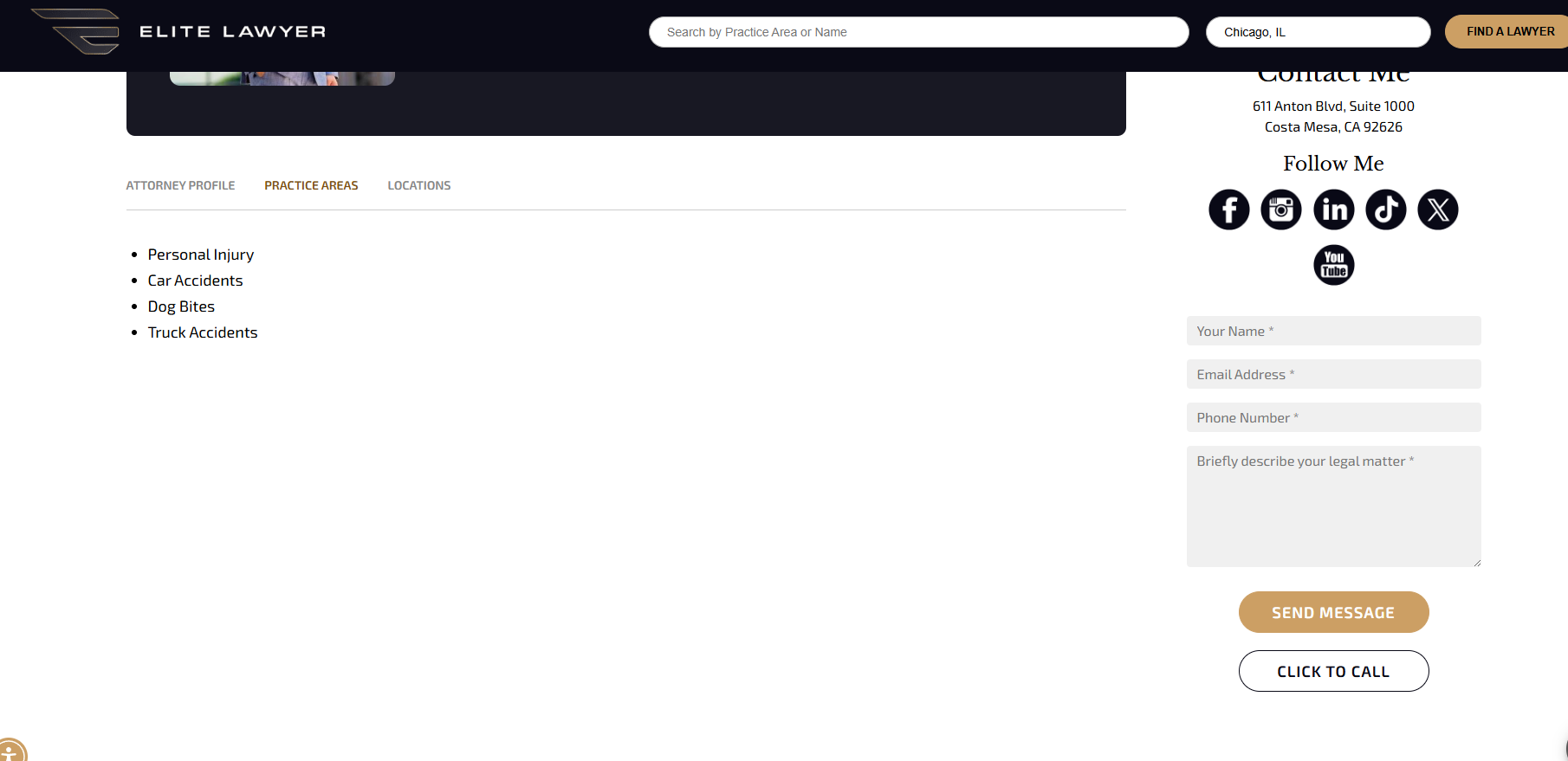 Assessment of Professional Achievements